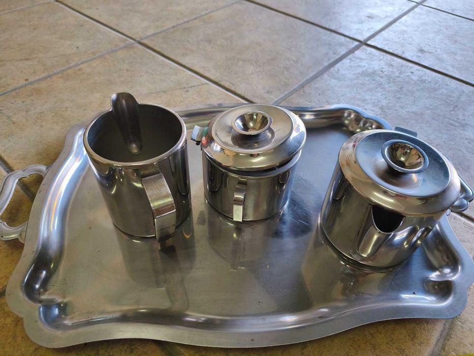 Conjunto de peças aço inox