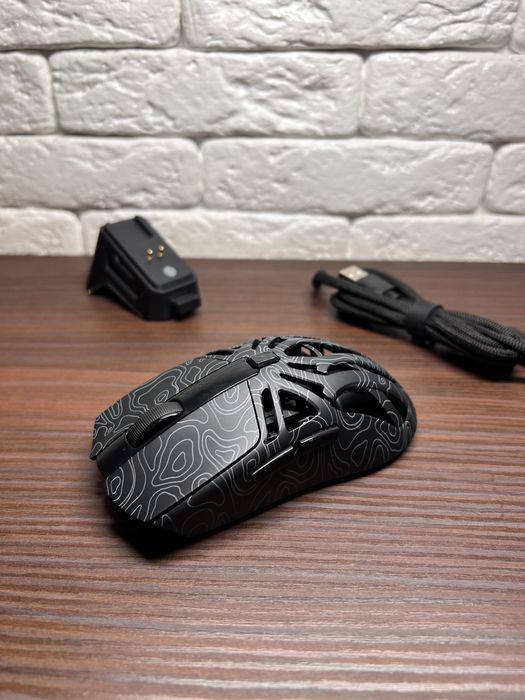 НОВА! Геймерська Миша Smailwolf M8 біла бездротова мышка игровая