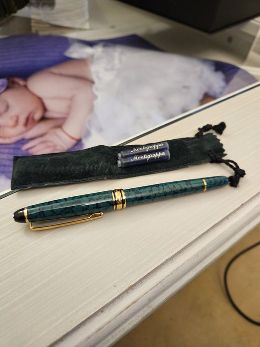 Ручка Montegrappa Green Marble