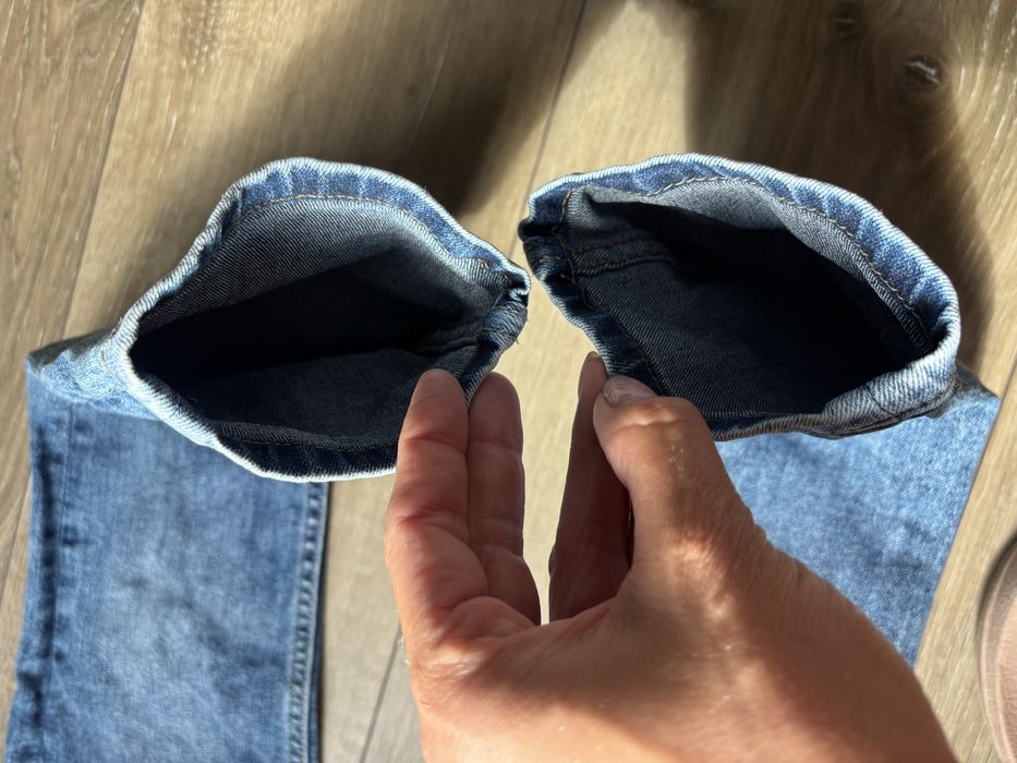 Jeansy NEXT 146 dlugie spodnie jeansowe skinny