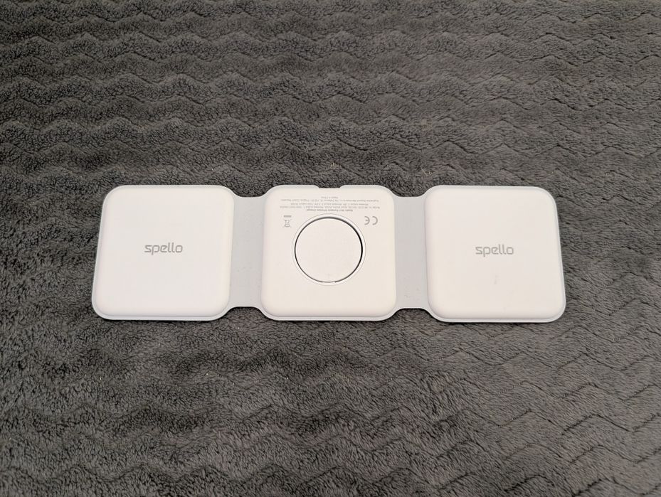 Бездротова зарядна станція Spello 3-в-1 для iPhone, Apple Watch та Air
