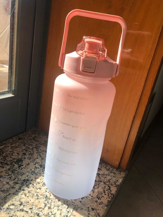 Garrafa motivacional nova