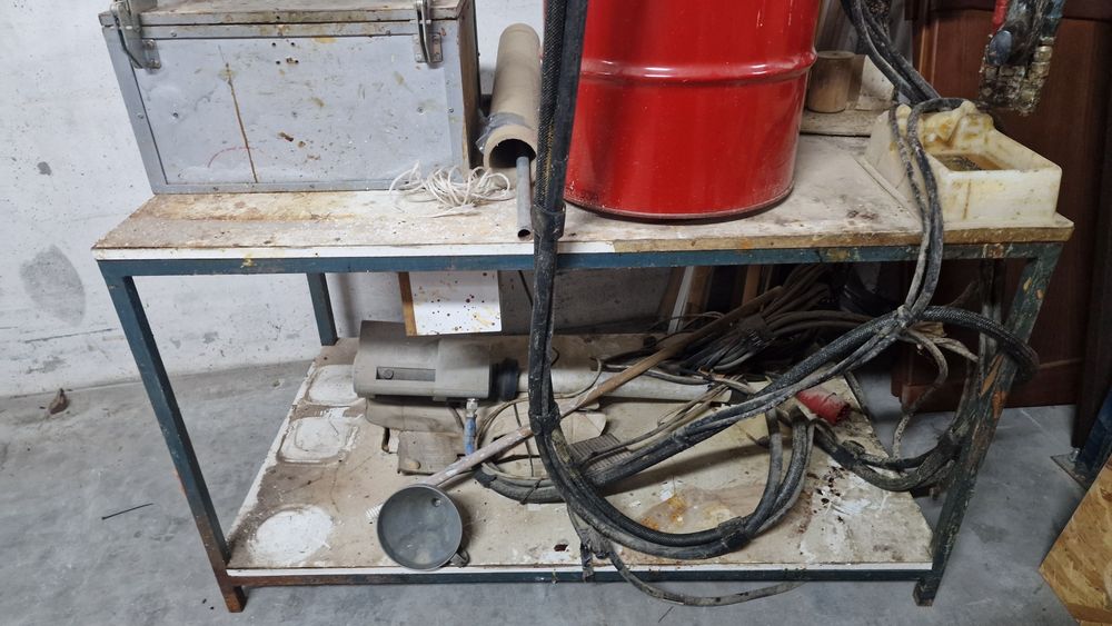 Maquina de dar poliortano