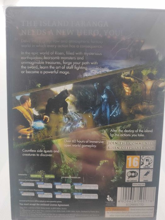Risen PC Game DVD Selado Rare Retrogaming