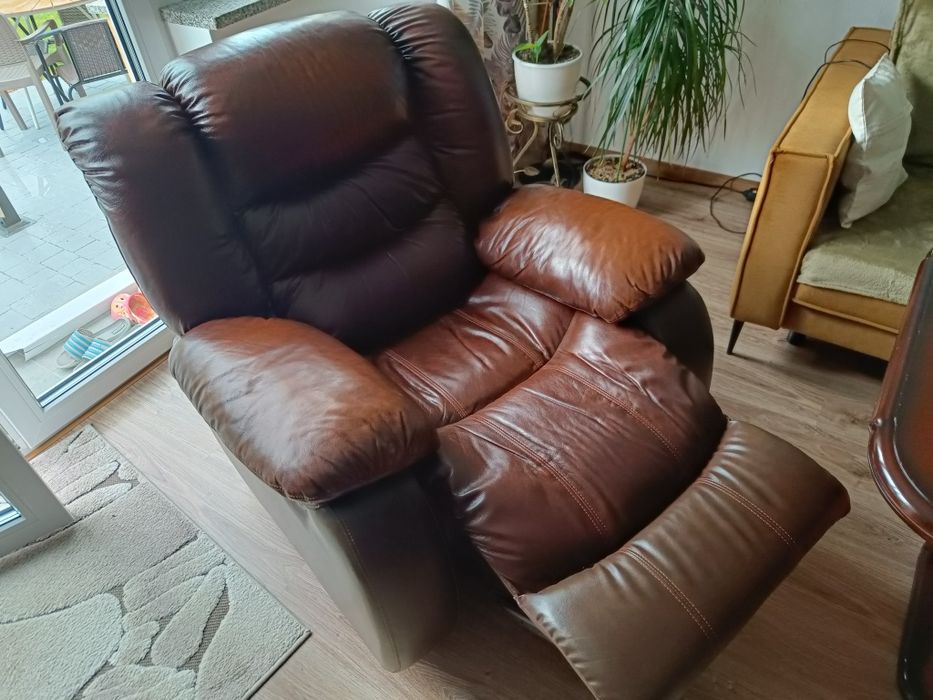 Zestaw 3 foteli relaksacyjnych