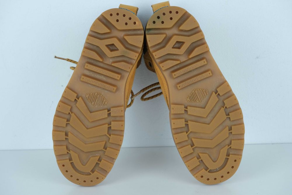 Palladium ocieplane skóra skórzane trampki/ trapery damskie r 36