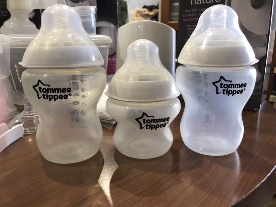 Большой набор Tommee tippee и молокоотсос