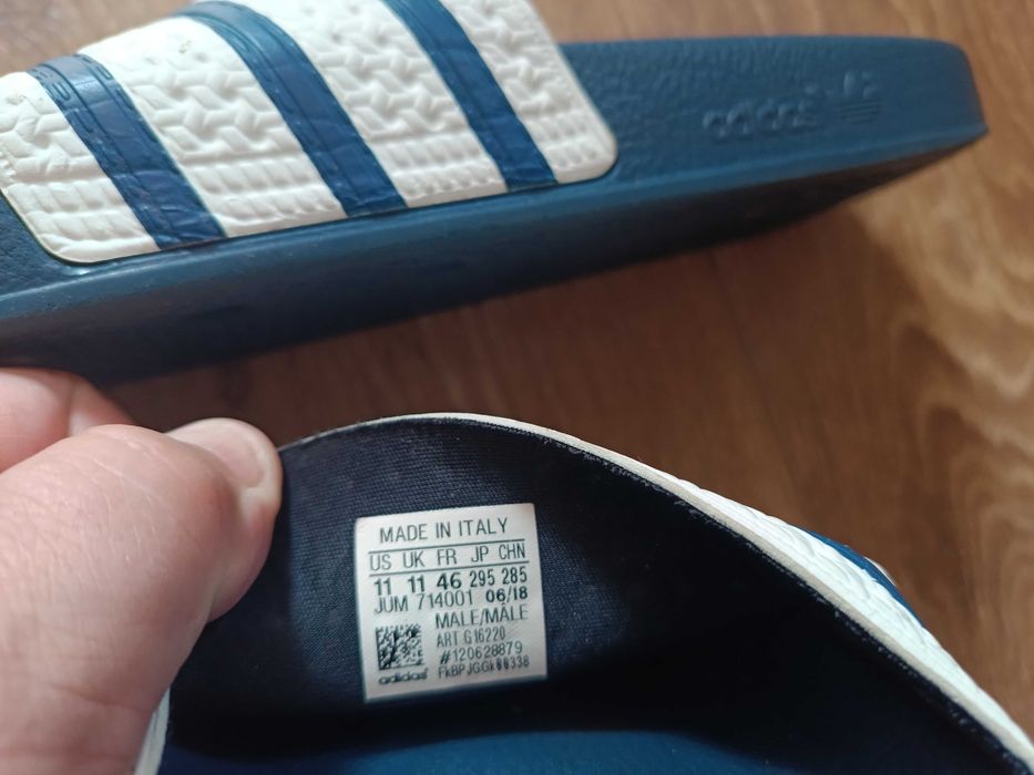 Тапки, шльопанці, пантолети Adidas Adilette Originals G16220 Розмір 46