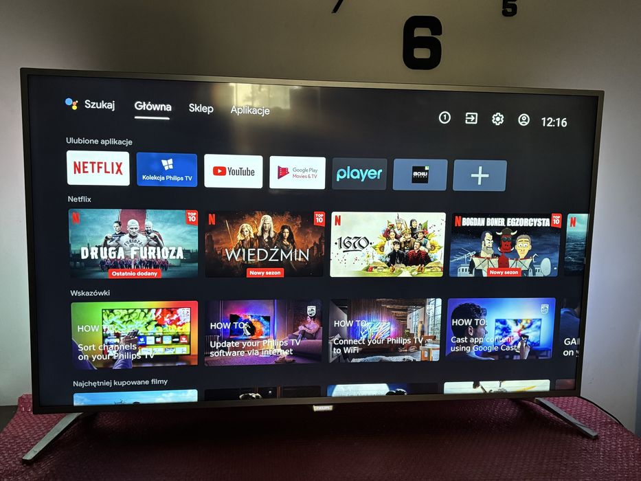 Philips 49 LED Ultra UD 4K Android WiFi Netflix Ambilight