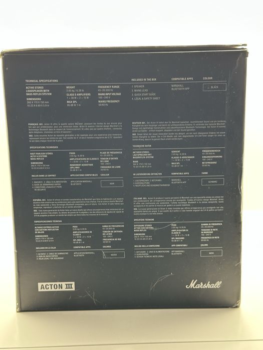 Акустика Marshall ACTON III Black