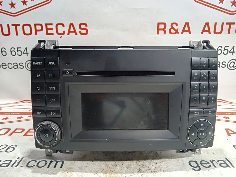 Auto Rádio Mercedes Class A W169 A1699002000 Original