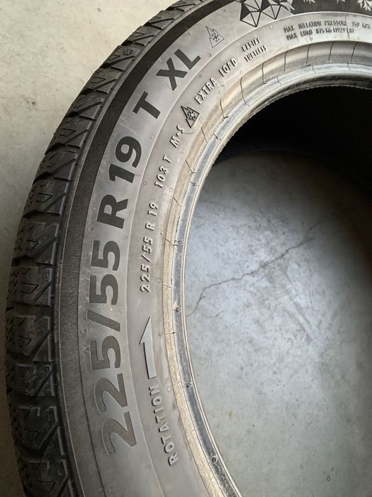 (2шт) 225/55R19 Continental VikingContact 7 зимові шини