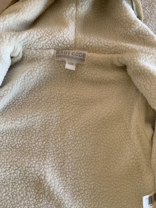 Casaco quentinho, menino 18 meses