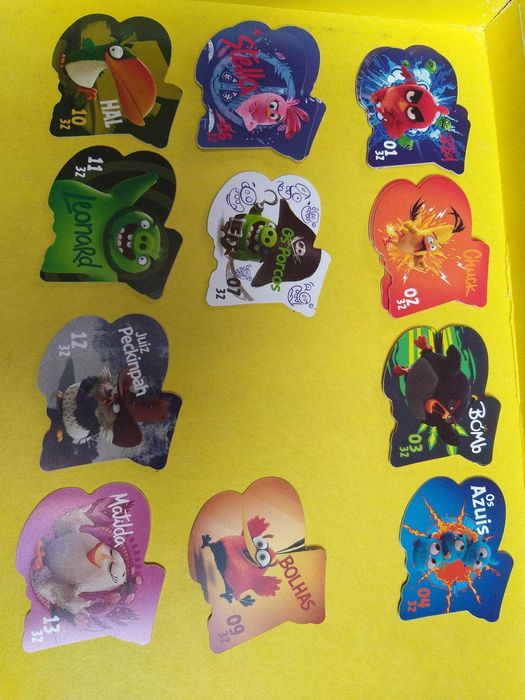 Figuras Angry Birds