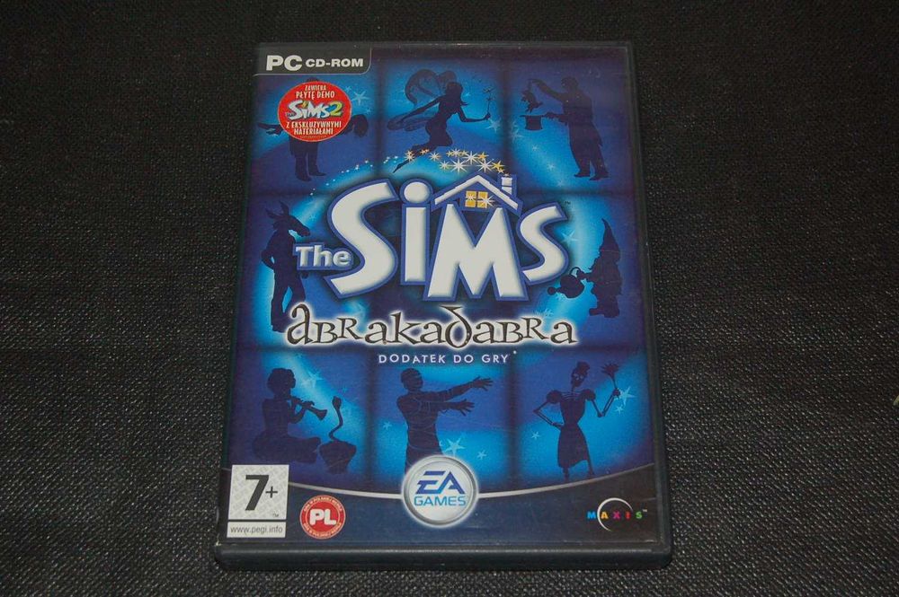 The Sims Abrakadabra nośniki BDB PC PL