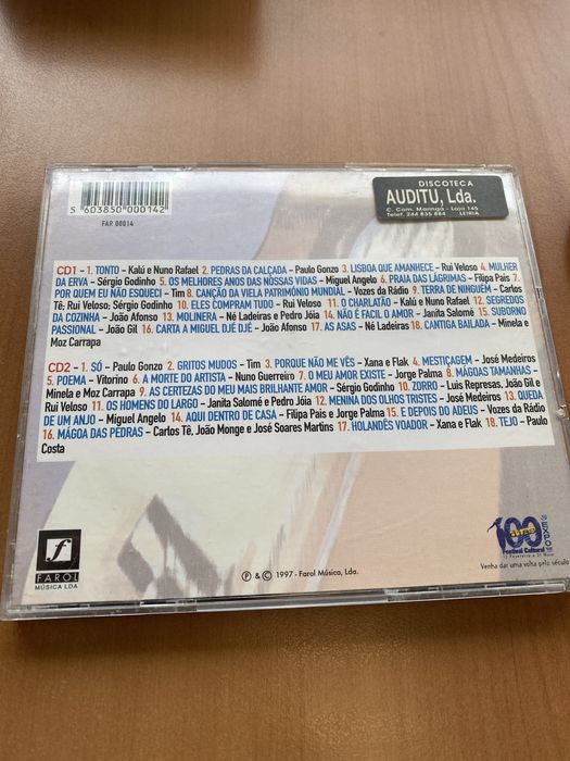 Album CD duplo - Voz & Guitarra - Como novo