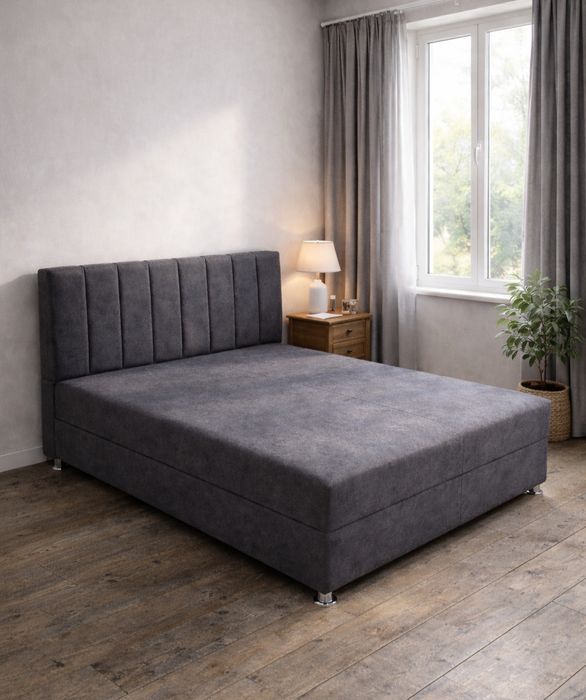 Акция! С матрасом двуспальная кровать мягкая 160х200 в наличии Днепр!