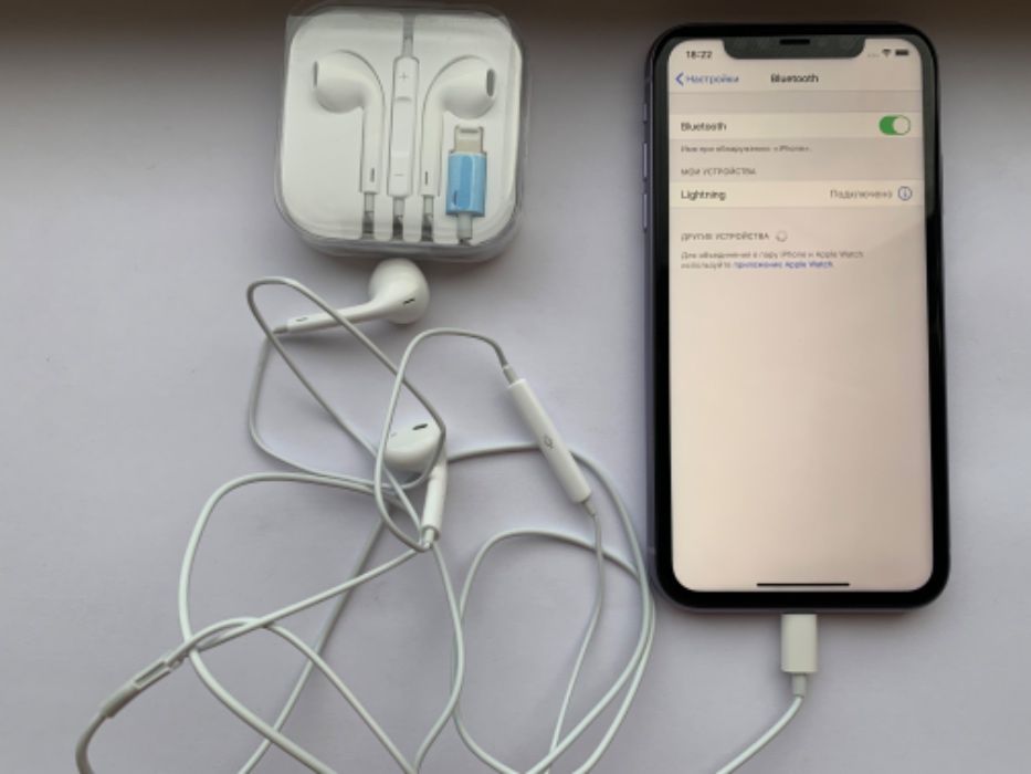 Наушники проводные EarPods Lightning для iPhone