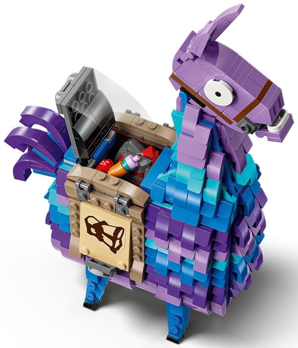 lego, fortnite, lama, zaopatrzeniowa, 77071, 12+, klocki, budowanie