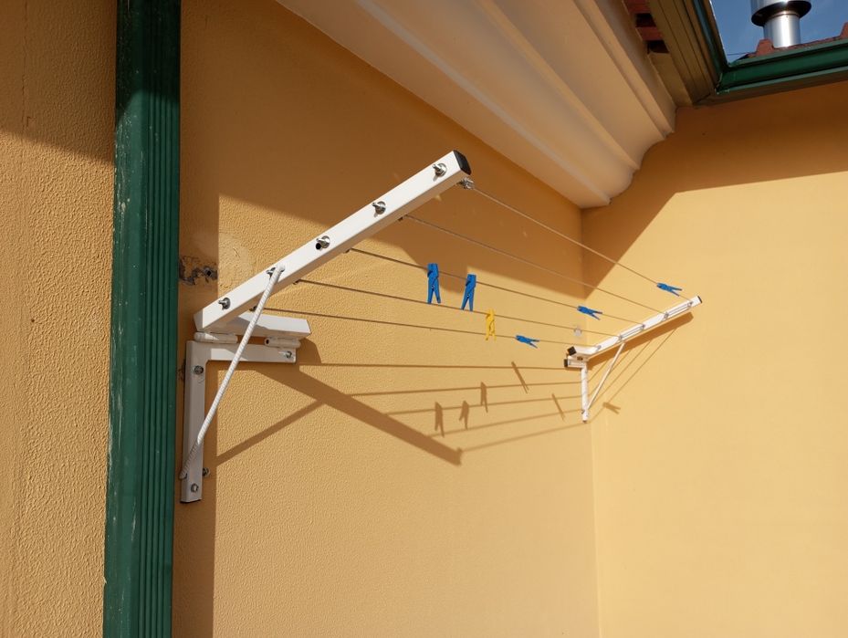 Kit Estendal Rebatível 5 cordas c/ 5mt, pintado, robusto