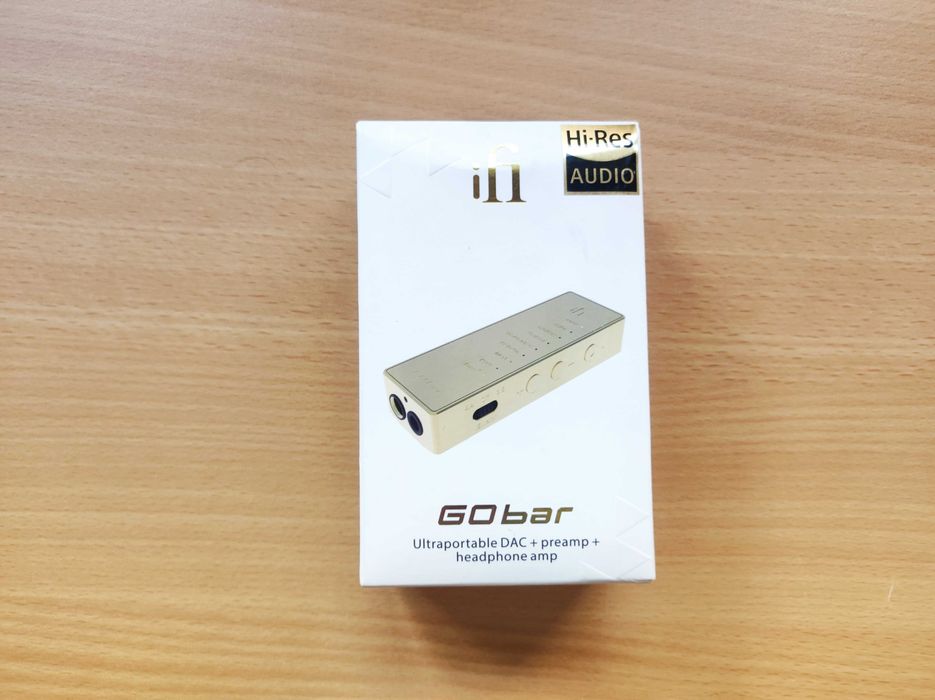 iFi Audio GO bar Gold – limitowany DAC/wzmacniacz, nowy w folii