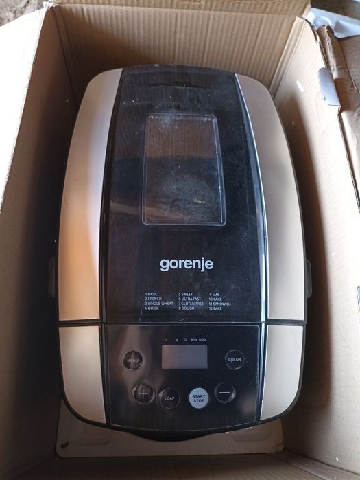 Хлібопічка Gorenje, хлебопечка