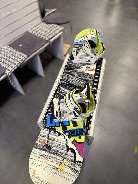 Deska Snowboardowa NITRO RIPPER 142 cm + wiązania Sklep serwis Kraków