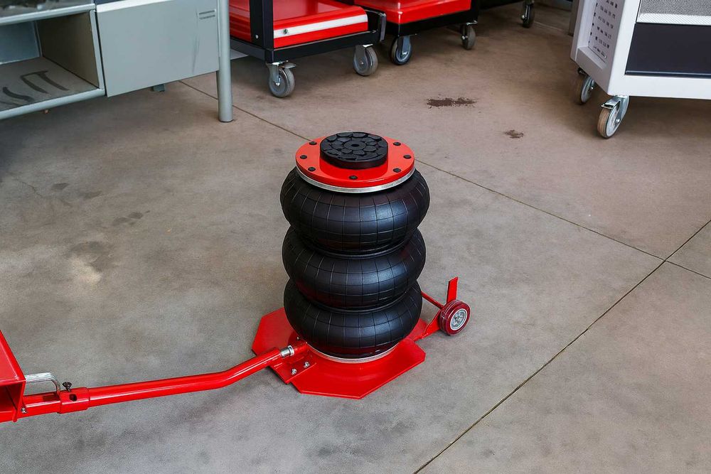 Домкрат пневматичний підкатний 3Т 15–40см домкрат пневматический