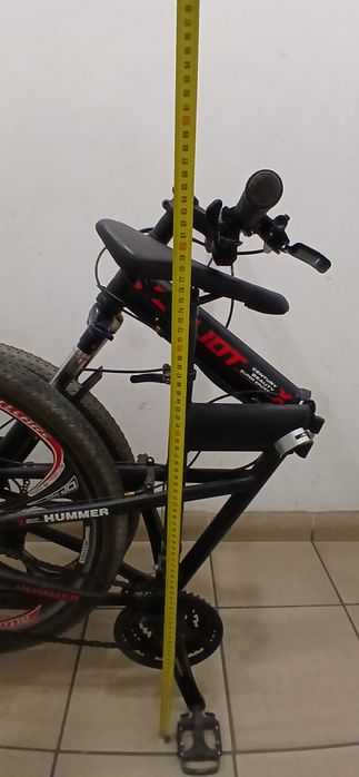 Bicicleta helliot hummer dobrável