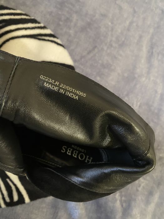 Hobbs черевики замшеві