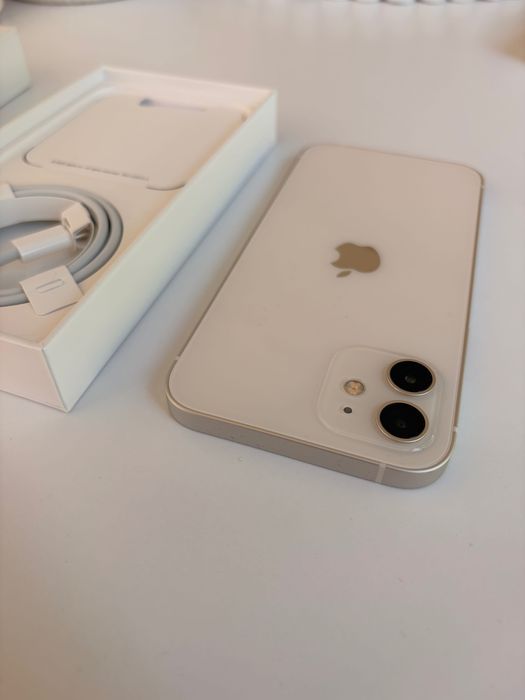 iPhone 12 Biały 64 GB | Bateria 79 % | Super stan