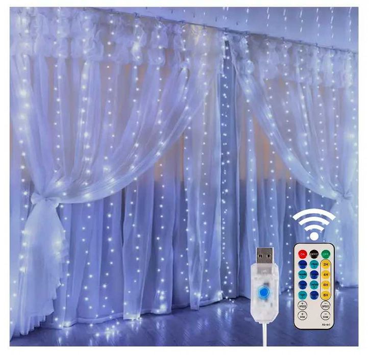 Гірлянда штора 3*2 м