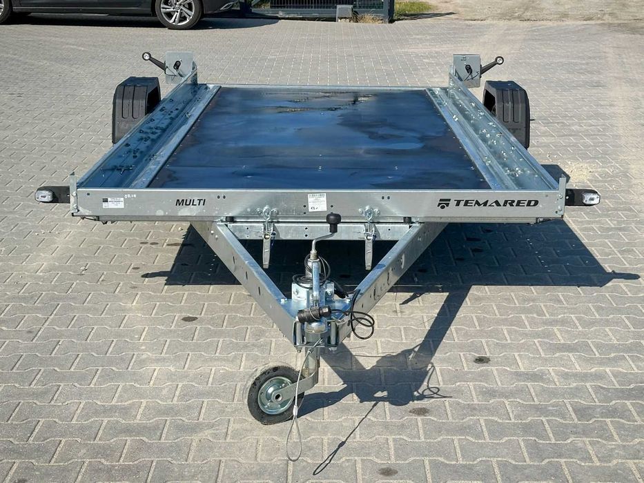 Przyczepa platforma 401x184 cm TEMARED Multitransporter 4018 dmc 750kg