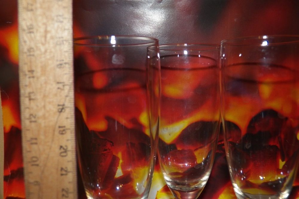 Бокали для шампанського ! нові 6 шт!