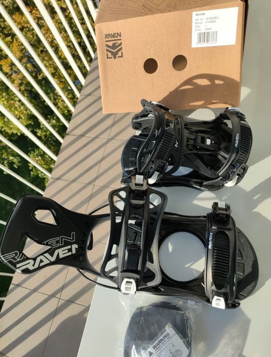 Nowe wiązania snowboardowe Raven Fastec FTM450 M L XL jak flow sp 360