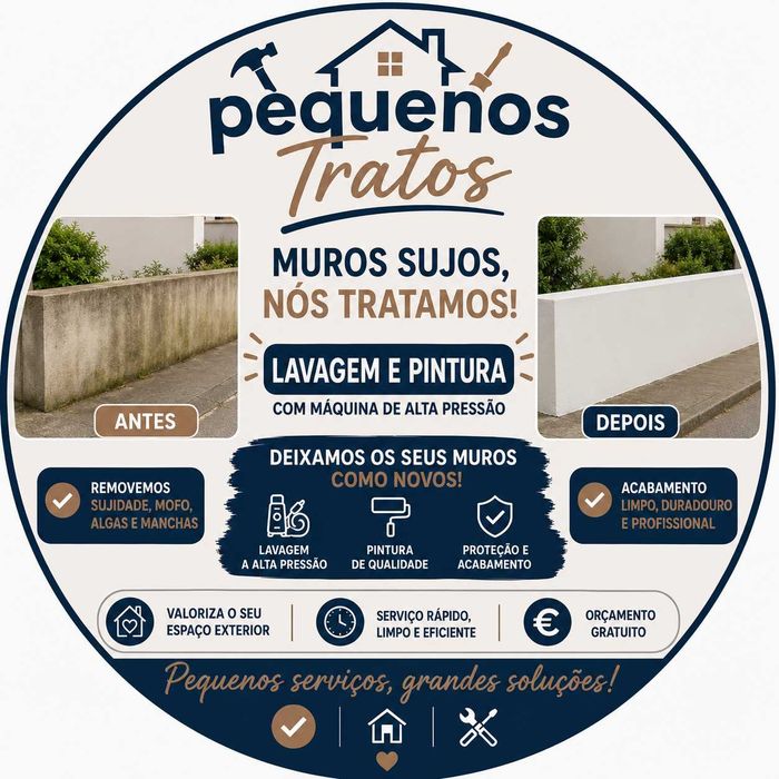 Pinturas, remodelação e outros serviços Coimbra
