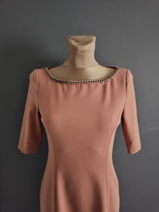 Sukienka elegancka klasyczna Elisabetta Franchi , Celyn b rozmiar s-m