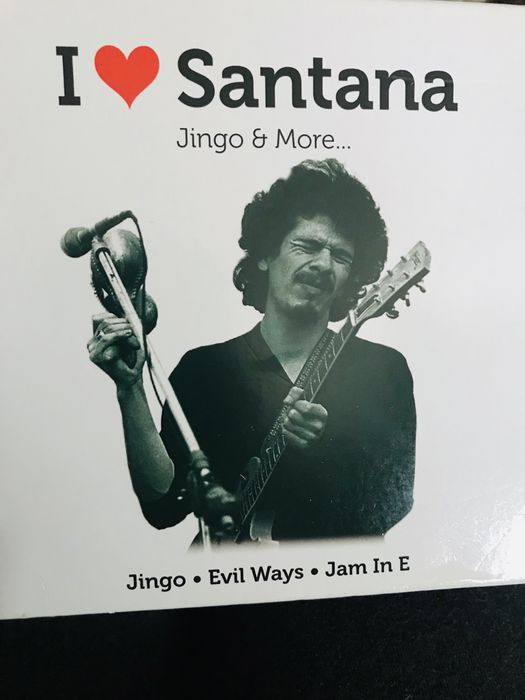 CD Triplo Santana I Love Santana Jingo & More