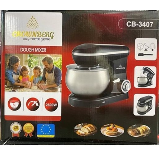 МОЩНЫЙ! Тестомес, миксер 2600Вт, кухонный комбайн, планетарный миксер