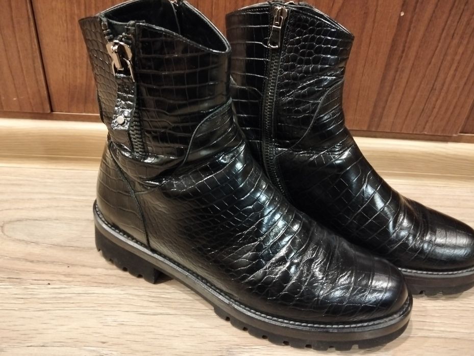 Италия ботинки натуральная кожа