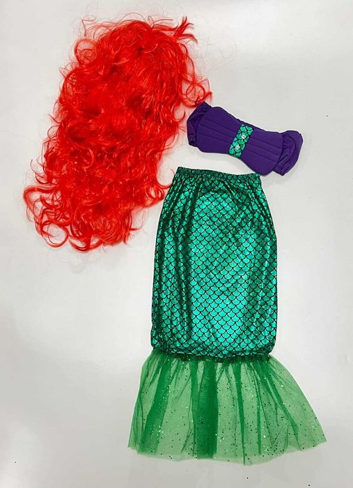 Strój Rybki w zestawie z peruką