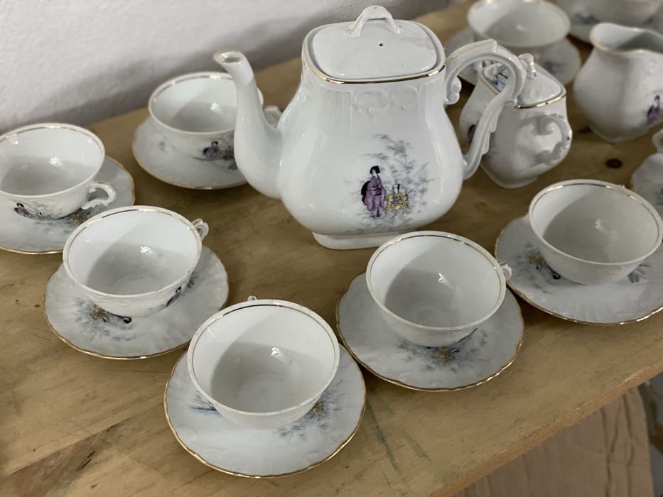 Serviço de chá e café