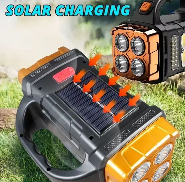 Portatil Versátil, Recarregável Via Solar