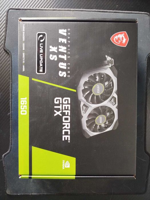 Placa Gráfica - GEFORCE GTX 1650 VENTUS XS 4GB GDDR6