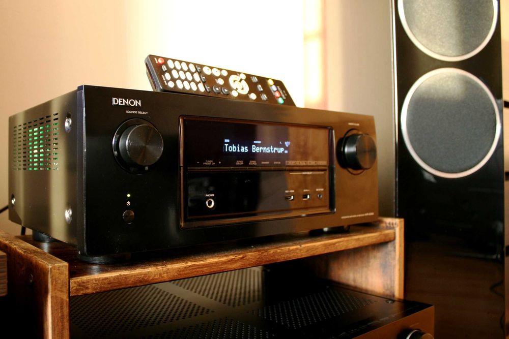 Mocny Amplituner Denon X 2000 wzmacniacz 150 wat USB radio internetowe