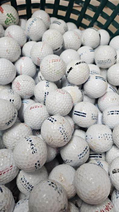 300szt. Piłki golfowe range używane. Najtaniej w PL