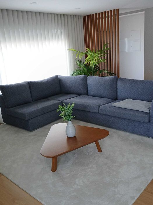 Mesa centro - cor nogueira - design exclusivo