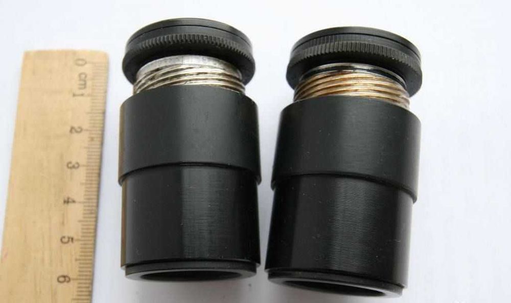 Окуляр, линза, оптика микроскопа МБС-1, МБС-2, БМ-51-2