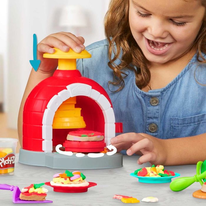 Play-Doh Kitchen Creations Pizza Печемо піцу