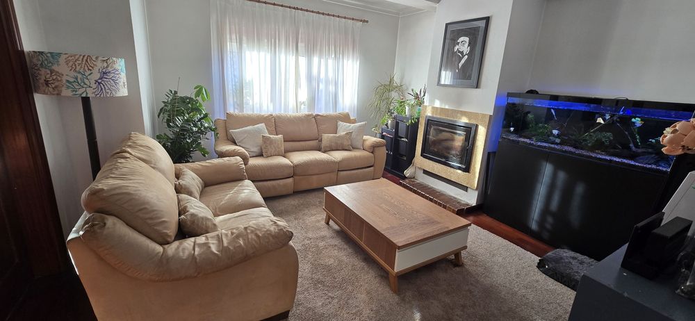 Sofás Divani | 3 lugares com relax elétrico + 2 lugares | Excelente estado